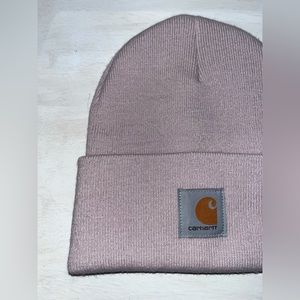 Lavender/Light pink Carhartt Beanie
